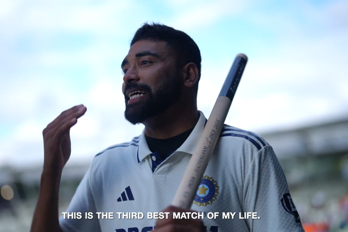 Mohammed Siraj Rates the Three Best Test Matches of His Life Including the Edgbaston Test