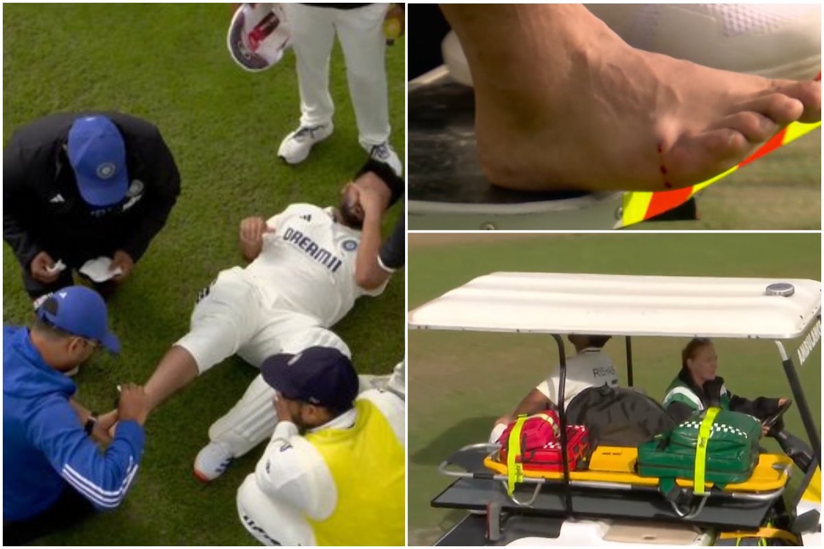 Rishabh Pant Injured Again! Escorted Off by Ambulance After Nasty Blow to Feet in ENG vs IND 4th Test