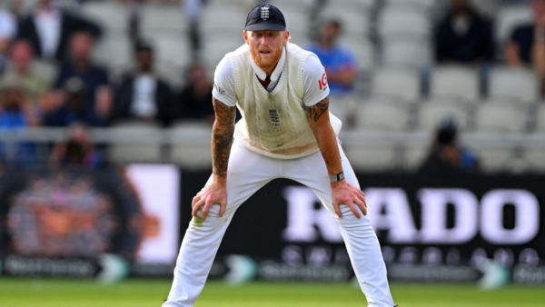 Ben Stokes has been enjoying a great Test at Old Trafford and has contributed heavily with both bat and ball.