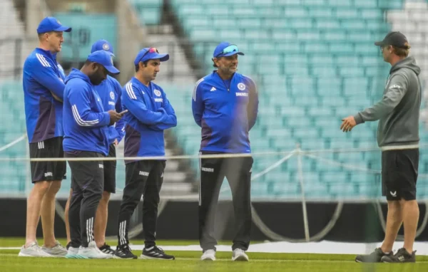 gautam gambhir vs oval pitch curator controversy eng vs ind fifth test shubman gill