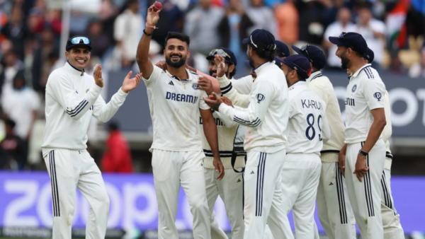 For the third Test, India have made only a solitary change, bringing back Jasprit Bumrah for Prasidh Krishna.