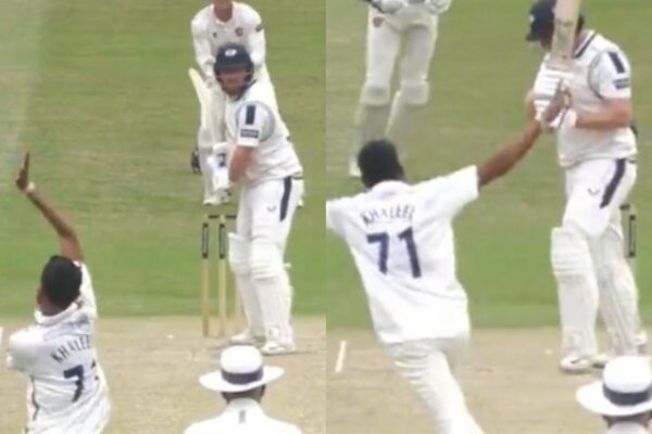 khaleel ahmed jonny bairstow county championship essex vs yorkshire