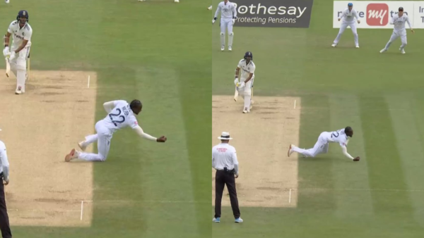 Jofra Archer took a sensational return catch in his follow-through to send Washington Sundar back in the Lord's Test.