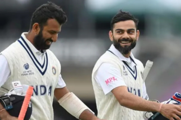Cheteshwar Pujara Virat Kohli India Tests