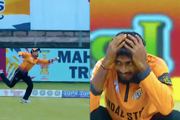 Plucked Out of Thin Air! SRH Star Abhinav Manohar Takes Unreal One-Handed Catch in Maharaja Trophy T20 2025 [WATCH]