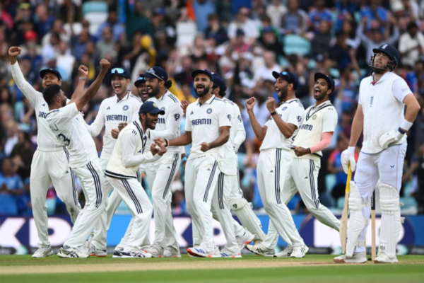 Team India Take a Memorable Victory Lap After Series-Levelling Win at the Oval After ENG vs IND 5th Test [WATCH]