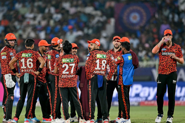 Sunrisers Hyderabad (SRH) batter Abhinav Manohar played a scintillating knock in the Qualifier 1 of the Maharaja T20 Trophy between Mangalore Dragons and Hubli Tigers.