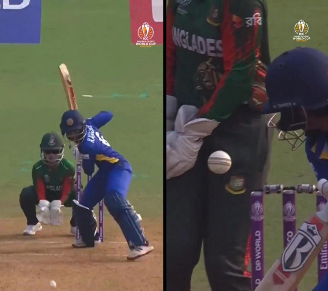 Bizarre Dismissal! Ball Deflects Off Bangladesh Wicket-keeper to Stump Kavisha Dilhari in SL-W vs BAN-W Women’s World Cup 2025