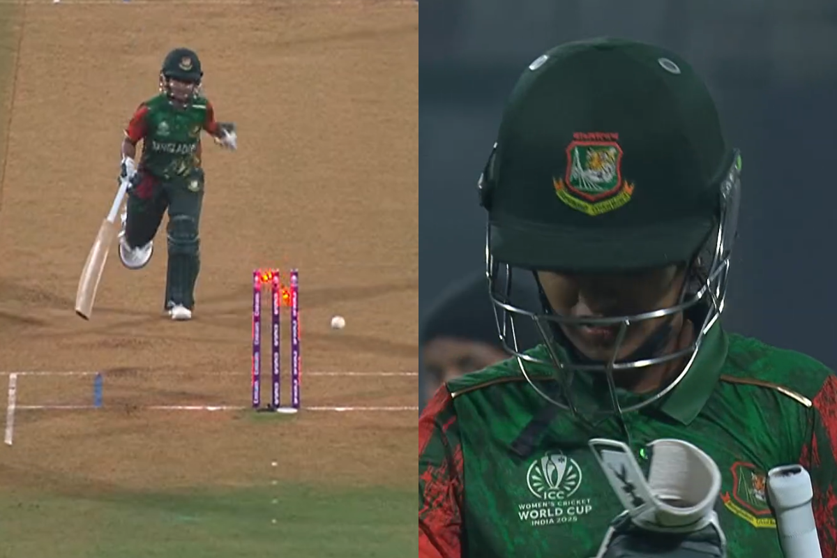 Direct-hit From Harshitha Samarawickrama Sends Fargana Hoque Packing In SL-W vs BAN-W In Women’s World Cup 2025 [WATCH]