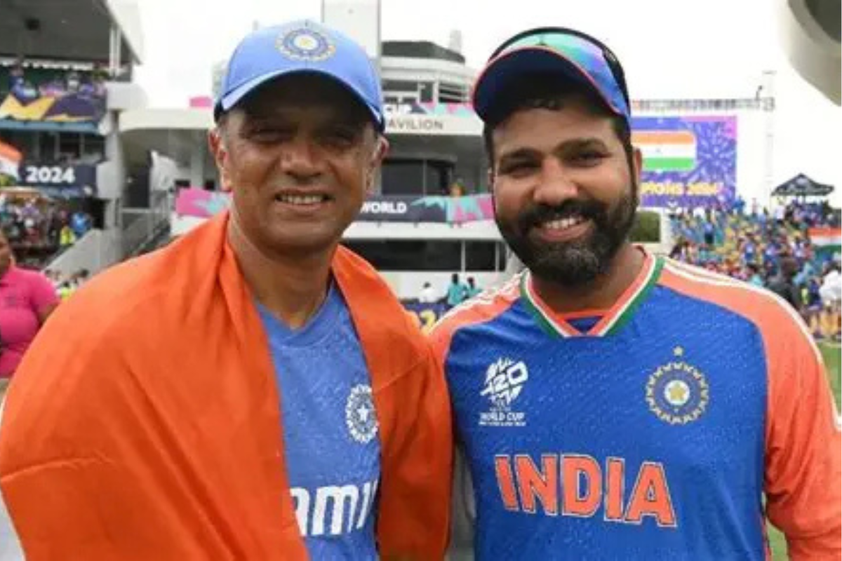 Rahul Dravid Credits Rohit Sharma for Turning India Into a T20I Beast