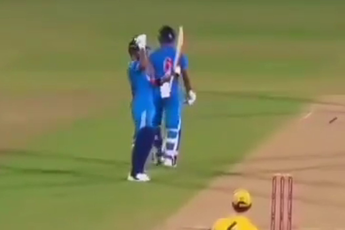 [WATCH] Riyan Parag Does Iconic ‘Above Them’ Celebration After Third Successive Half-Century vs Australia A