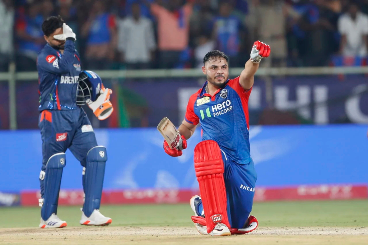 Delhi Capitals Duo Shine in SMAT 2025; Former LSG Batter Slams Brisk 93*