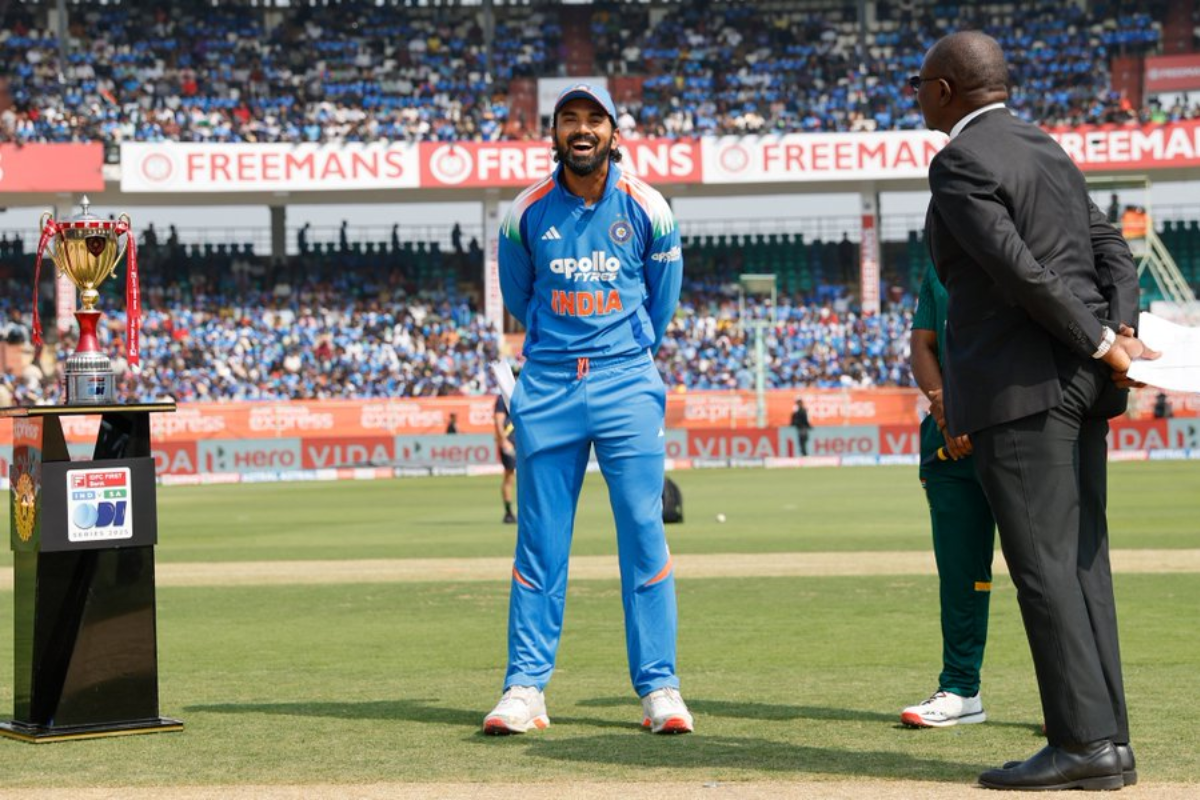 KL Rahul Gives Away Epic Reaction After India Break 20-game Winless ODI Toss Streak [WATCH]