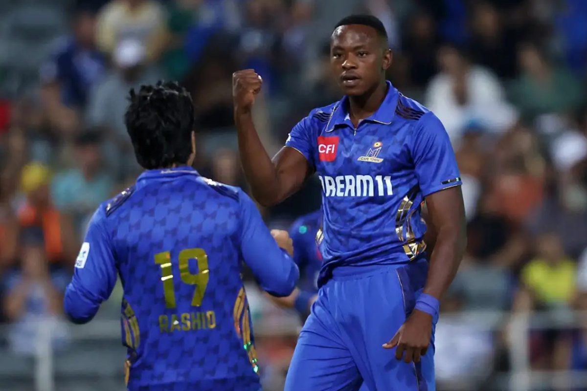 Why Is Kagiso Rabada Not in MI Cape Town Playing XI for the SA20 2026 Opener Against Durban’s Super Giants