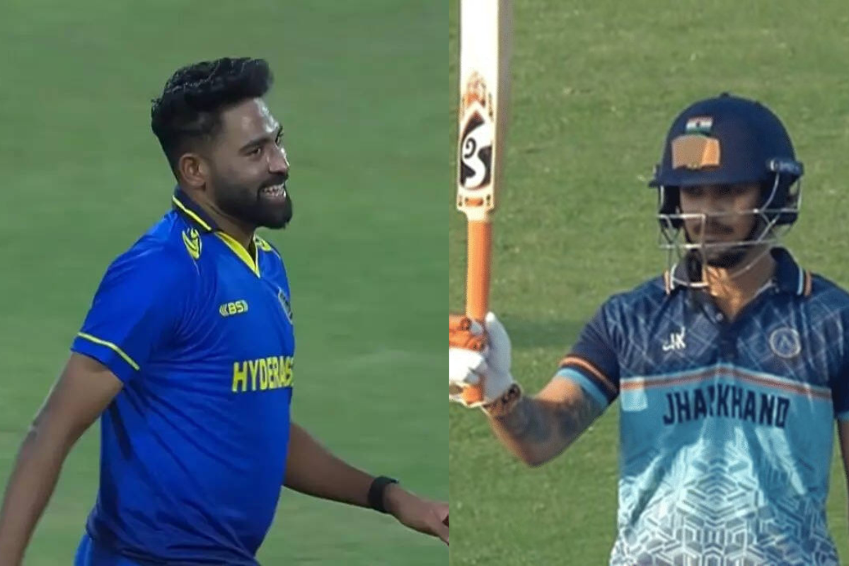 Ishan Kishan Fires Rapid 63; Mohammed Siraj, Venkatesh Iyer Deliver Inspiring Spells in SMAT 2025 Super League Round