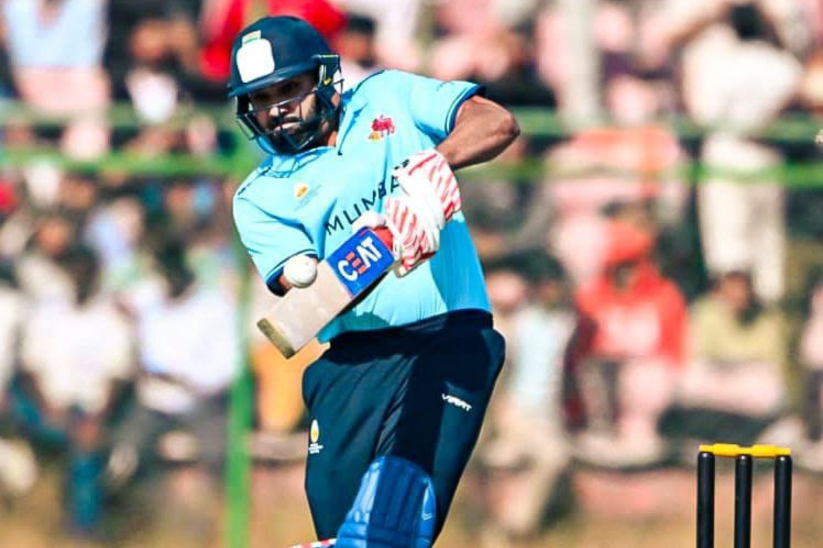 Rohit Sharma Out for Golden Duck While Playing a Pull Shot in Vijay Hazare Trophy 2025–26 [WATCH]