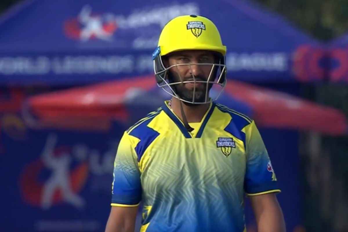 Cheteshwar Pujara Turns Aggressor With a Blistering 99 in World Legends Pro T20 2026