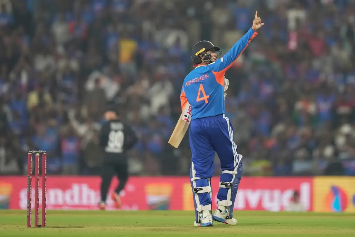 Fastest 50 in T20Is: Abhishek Sharma Takes Second Spot Among Full Members With a Blistering Knock in IND vs NZ series