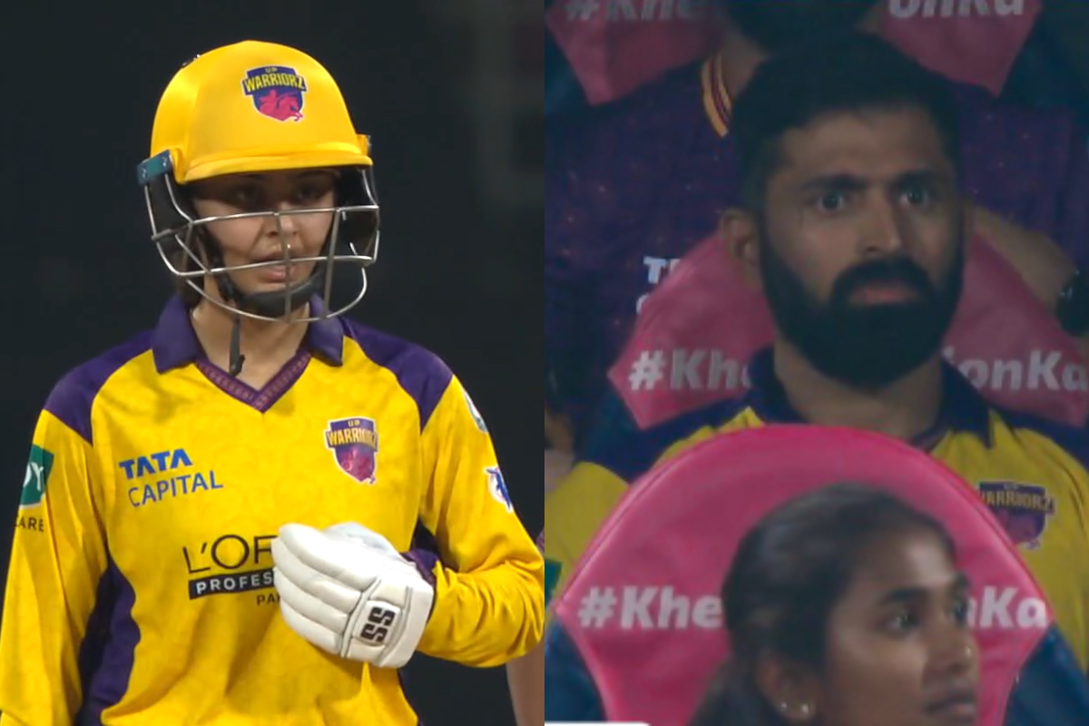 Harleen Deol Retired Out Just Three Runs Shy Of Fifty in UPW vs DC in WPL 2026