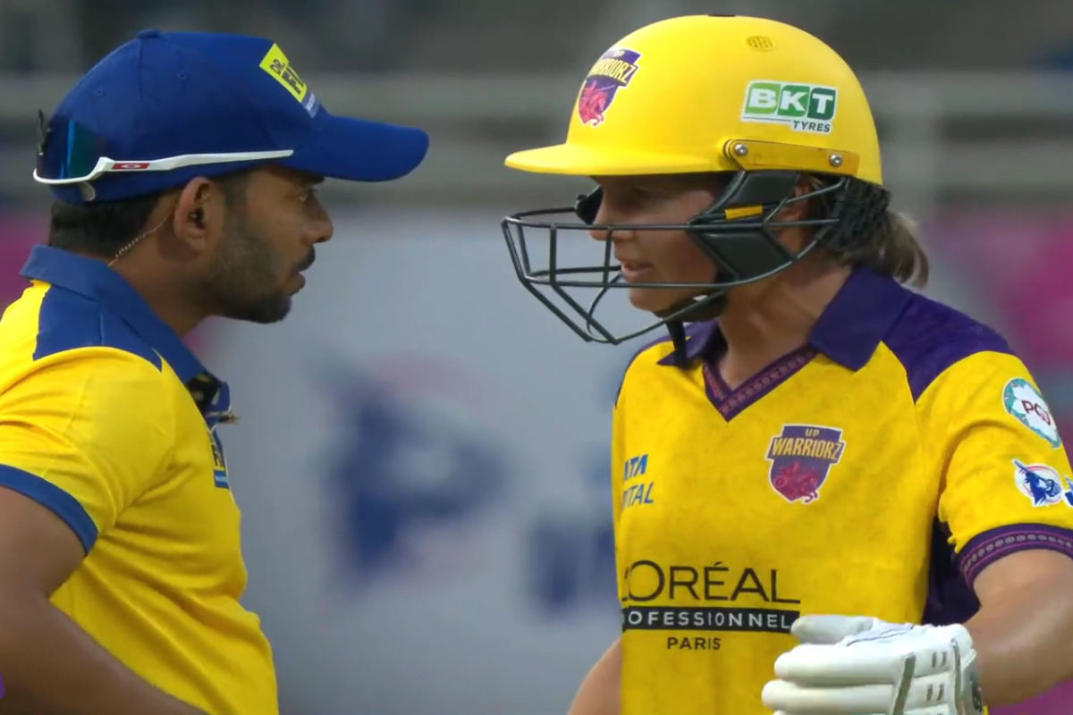 Meg Lanning Argues With Umpire After Being Given Out LBW in UP-W vs GG-W WPL 2026 [WATCH]