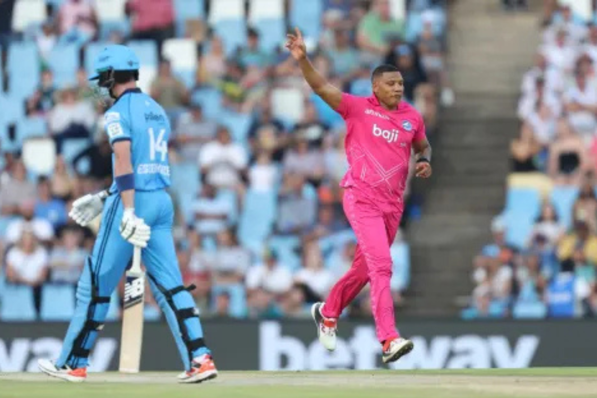 Omitted From T20 World Cup 2026 Squad, Ottneil Baartman Rips Through Pretoria Capitals With Hat-trick in SA20 2026