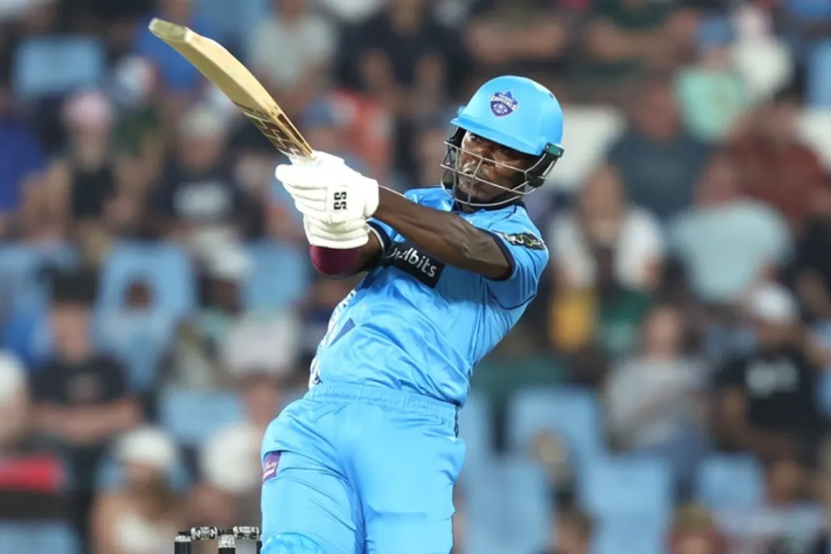 PC vs SEC Highlights: Sherfane Rutherford 47*, Anrich Nortje Three-wicket Haul Allow PC a Respectable 177/7 in SA20 2025-26