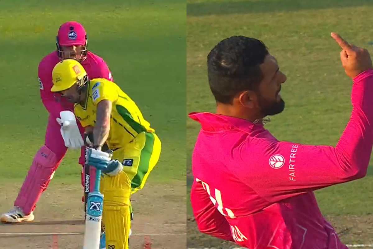 Sikandar Raza Sends Faf du Plessis Packing With a Magnificent Delivery in JSK vs PR SA20 2025-26 [WATCH]