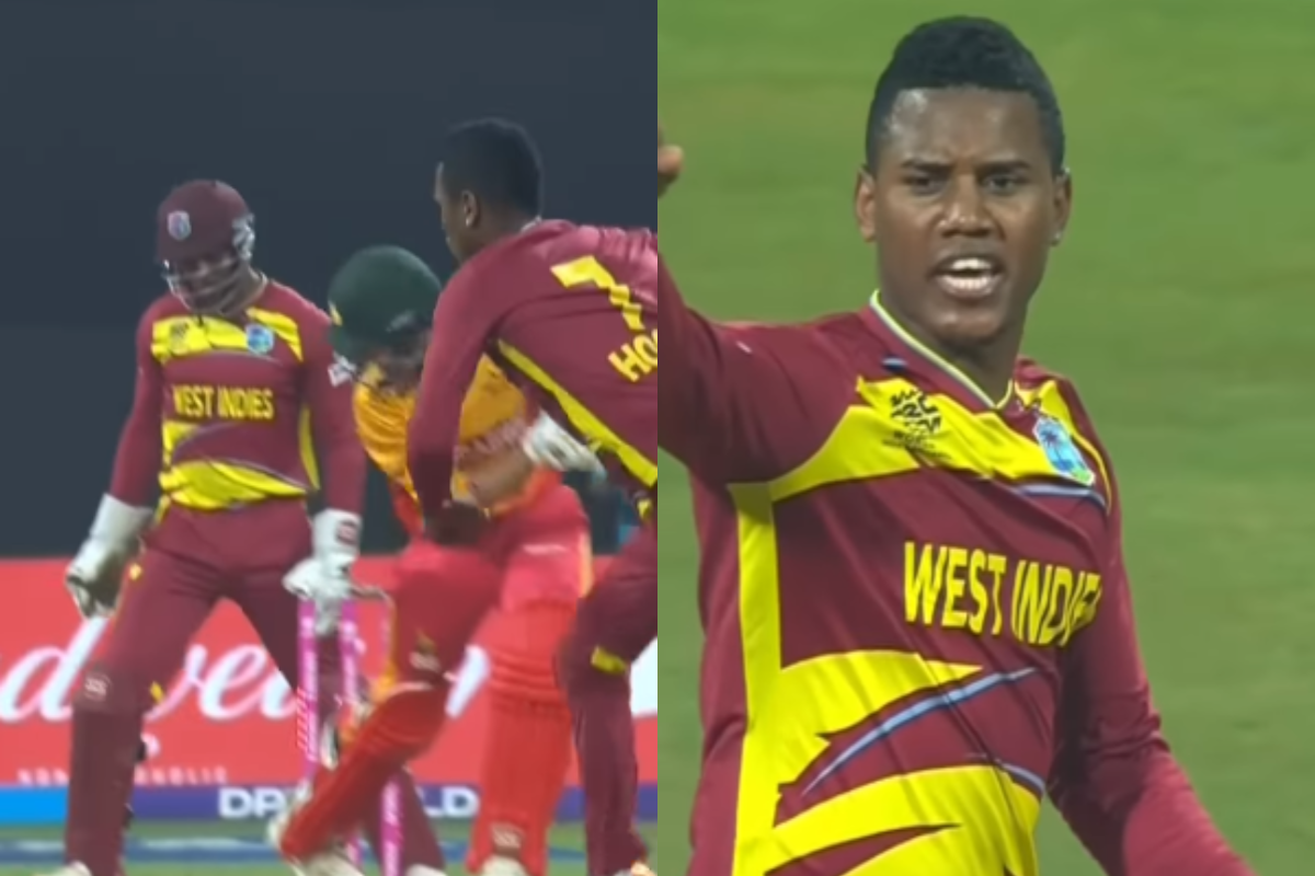 CSK IPL 2026 Signing Produces Stunning Double-wicket Maiden Over in WI vs ZIM T20 World Cup 2026 Super 8 Clash [WATCH]