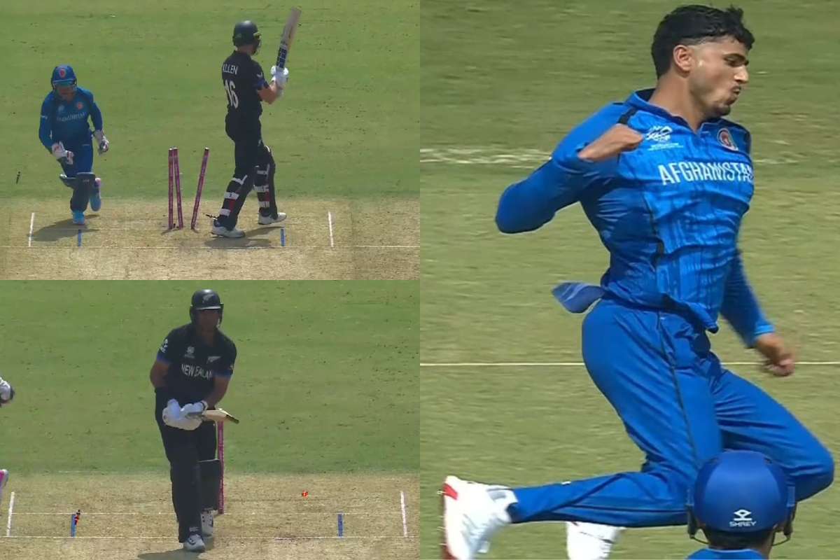 Mujeeb Ur Rahman Nearly Picks a Hat-Trick, Removes KKR Batters in Successive Deliveries in NZ vs AFG T20 World Cup 2026 [WATCH]