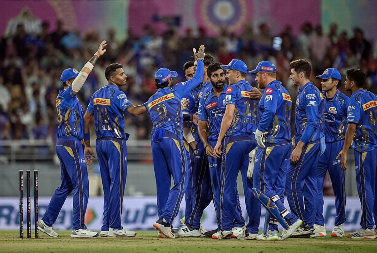 Mumbai Indians IPL 2026 Recruit Put On a Six-Hitting Show, Slams Fiery 63(33) in DY Patil T20 Cup [WATCH]