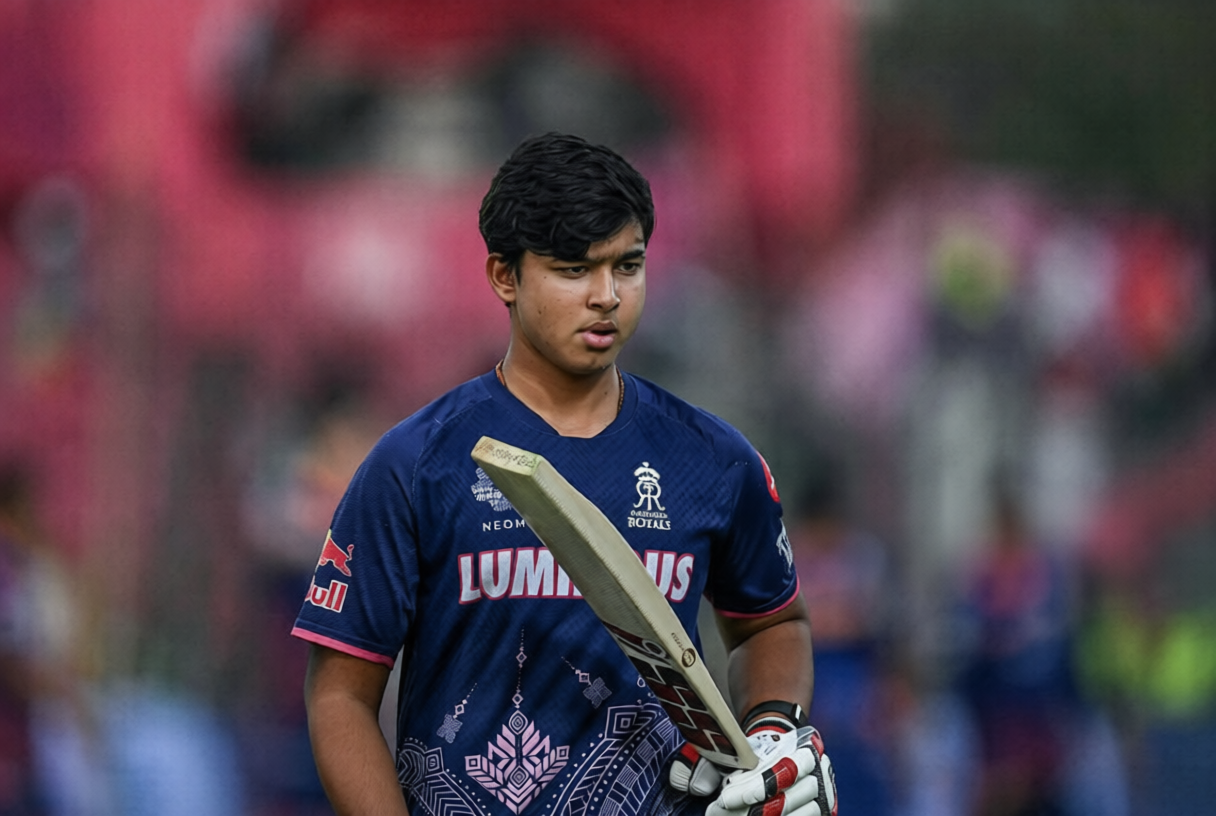 Rajasthan Royals Talent Vaibhav Sooryavanshi Gears Up for IPL 2026 With Explosive 19-Ball 63 in DY Patil T20 Cup