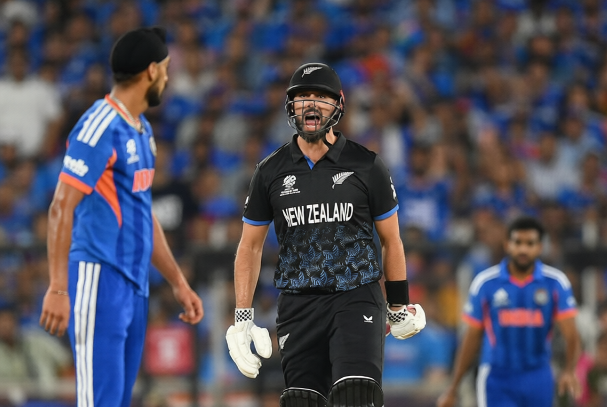Arshdeep Singh Faces Punishment for His Throw at Daryl Mitchell in T20 World Cup 2026 Final