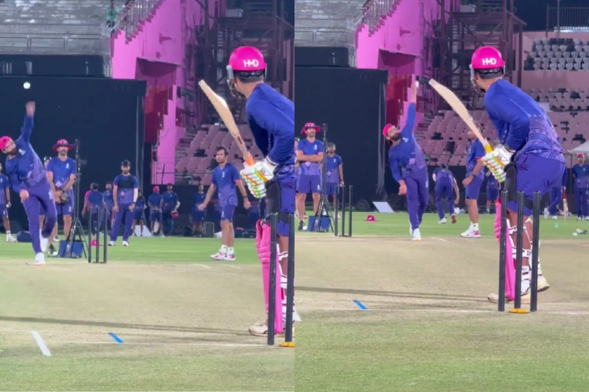 Ravindra Jadeja Flexes New Variations in Rajasthan Royals Nets Ahead of IPL 2026 [WATCH]