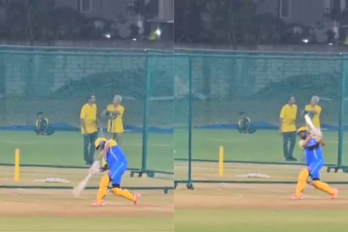 Urvil Patel Flexes Six-Hitting Abilities in Pre-season Camp to Stake Claim in CSK Playing XI for IPL 2026 [WATCH]