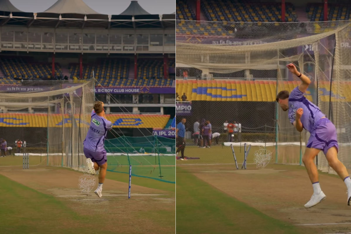 Cameron Green Spotted Bowling in Nets, Confirms All-Round Role Ahead of KKR vs SRH IPL 2026 [WATCH]