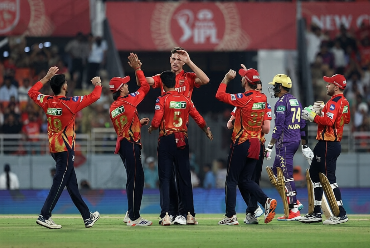KKR vs PBKS Weather Report: When Will Play Resume and What Is the Cut-Off Time for a Five-Over Contest?