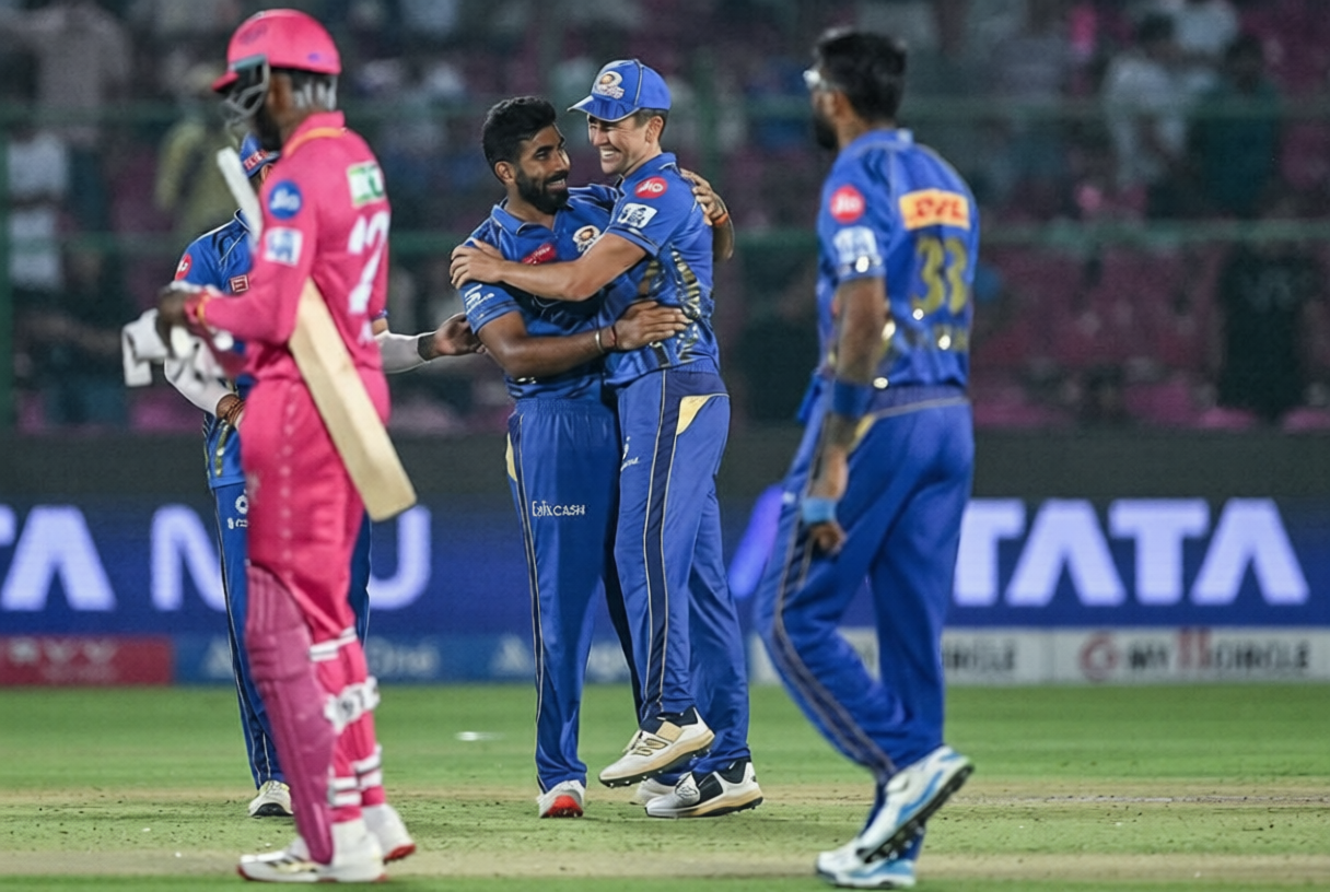 RR vs MI Weather Report: Will Rain Affect the Rajasthan Royals vs Mumbai Indians IPL 2026 Contest?