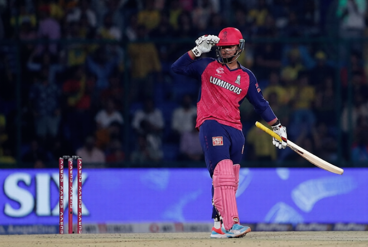 Rajasthan Royals Sensation Vaibhav Sooryavanshi Responds to Using ‘AI in Bat’ Allegation During IPL 2026