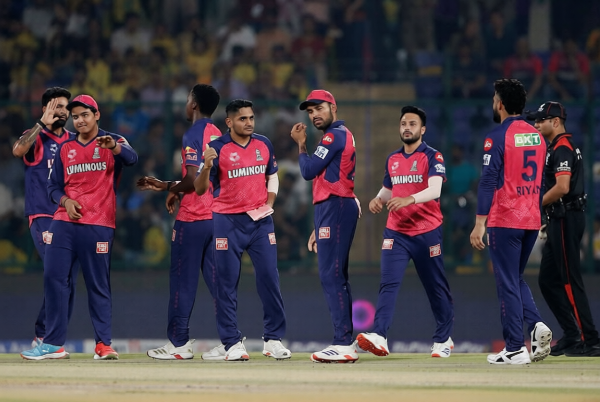 Rajasthan Royals Team Manager Issued Show Cause for Using Phone in Dugout During IPL 2026