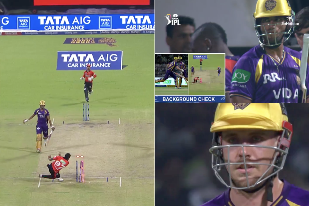Why Cameron Green and Not Angkrish Raghuvanshi Was Given Runout in KKR vs SRH IPL 2026 Match?