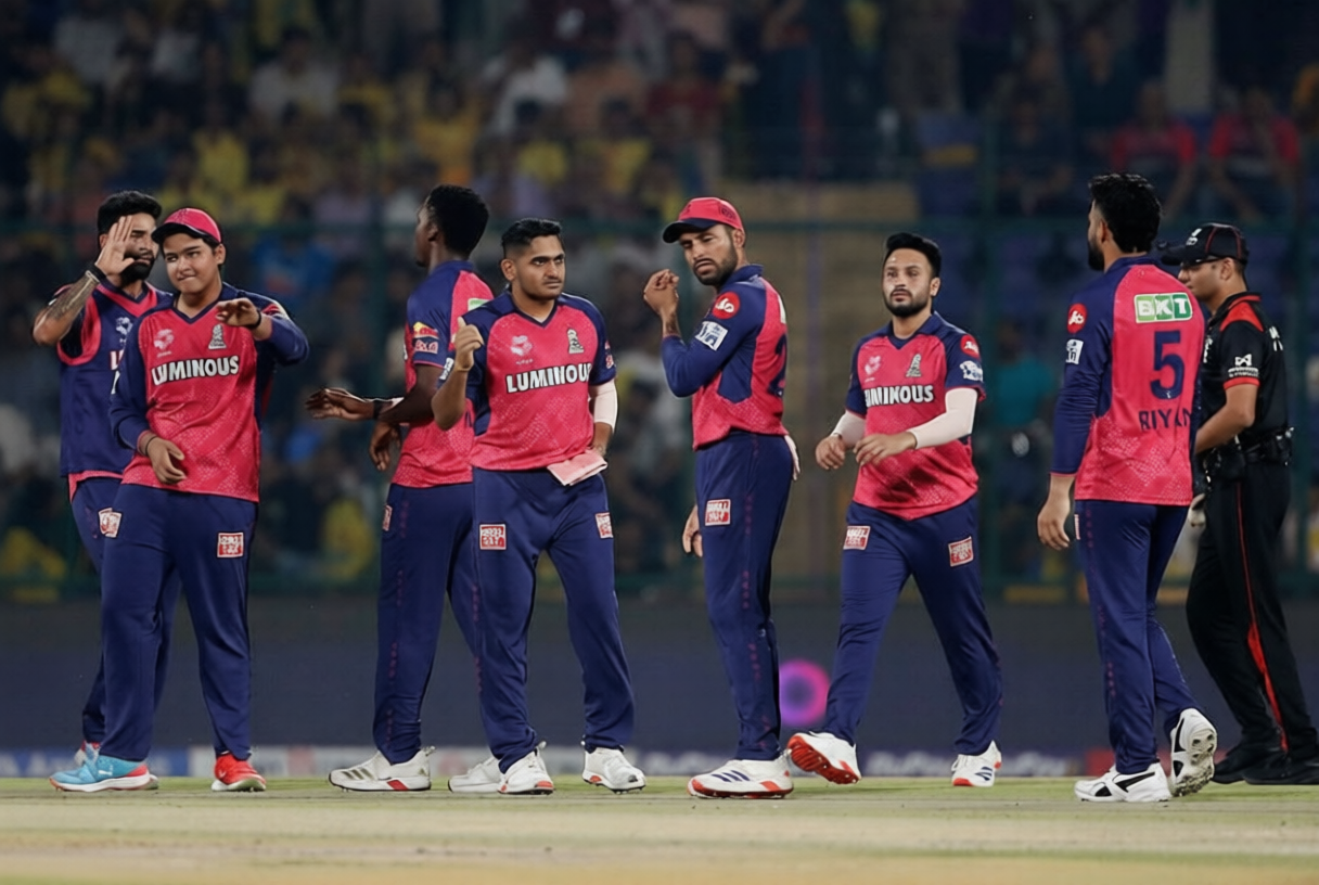 Why Is Ravindra Jadeja Not in RR Playing XI Tonight for DC vs RR IPL 2026 Match?