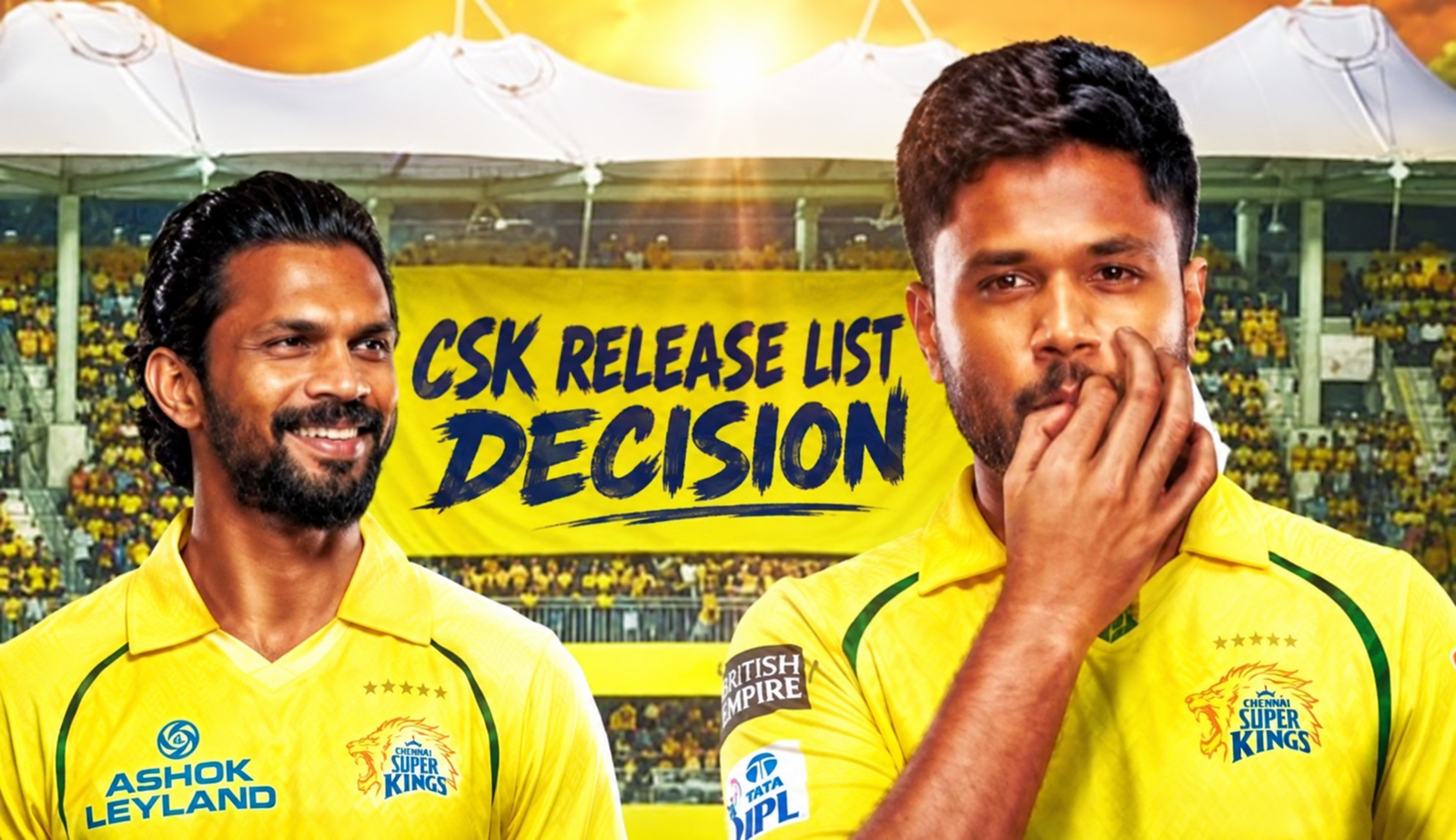 3 Prominent Players Likely in CSK Release List For IPL 2027