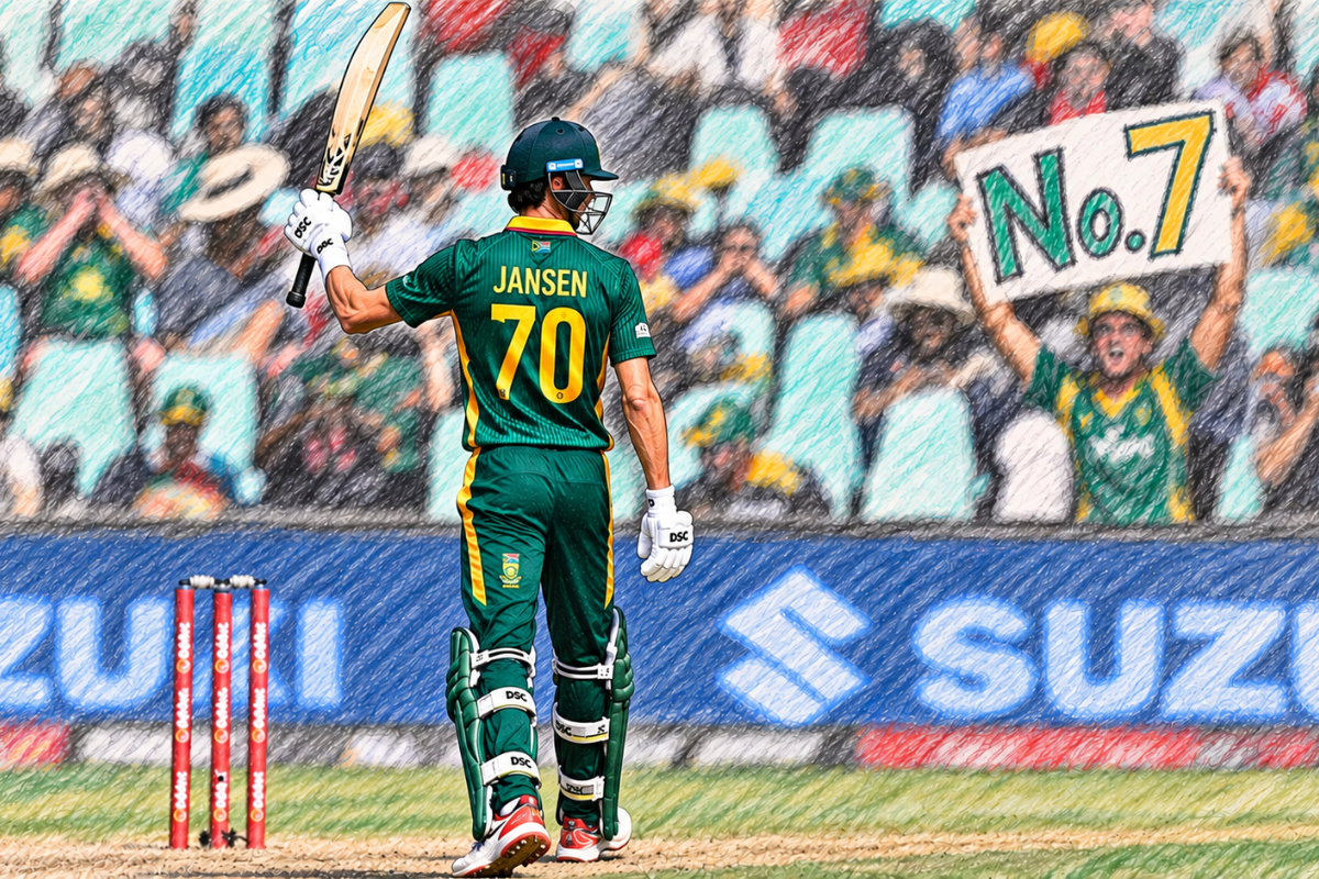 Marco Jansen Emphatically Solving South Africa’s Longest-Standing ODI Problem